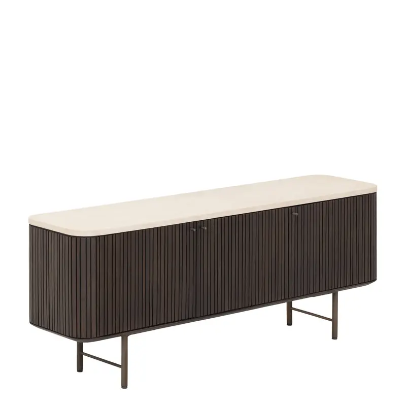 TV-Meubel Maroon Mahonie Mortex Bruin Staand 140cm DTP Home