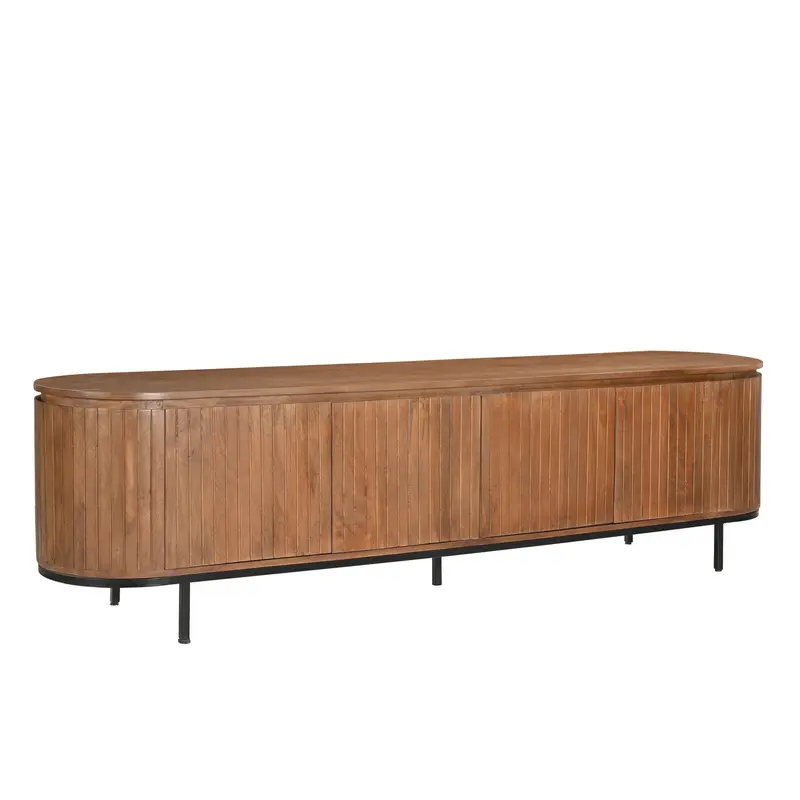 TV-meubel Noor Mangohout Pecan 210cm Livingfurn