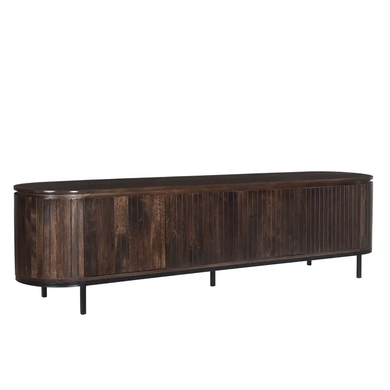 TV-meubel Noor Mangohout Walnut 210cm Livingfurn