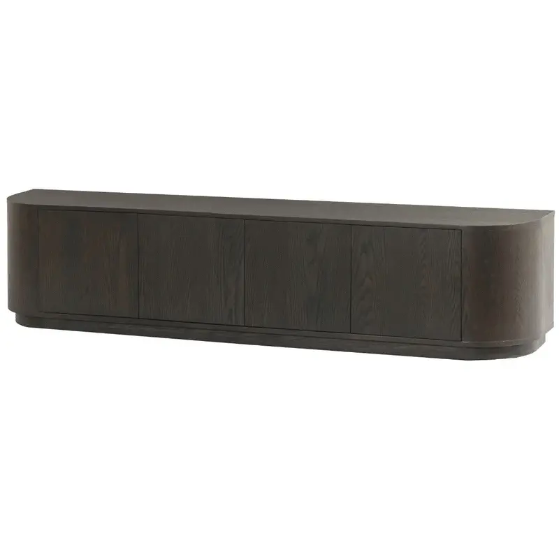 TV-meubel Novero Eiken Espresso 220cm Livingfurn