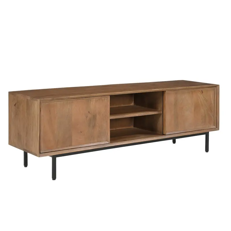 TV-meubel Ravenstein Mangohout Pecan 150cm Livingfurn