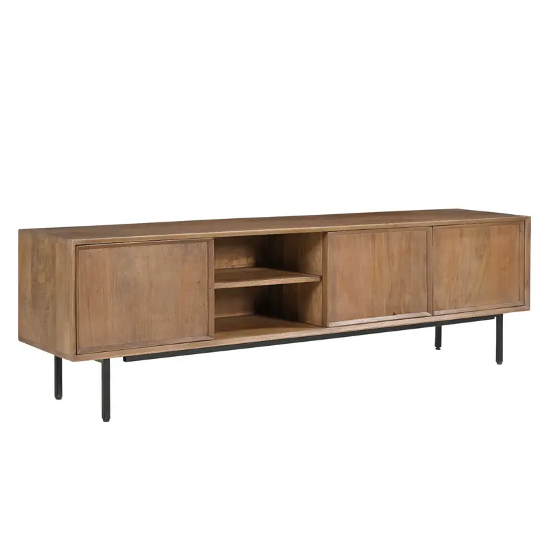 TV-meubel Ravenstein Mangohout Pecan 180cm Livingfurn