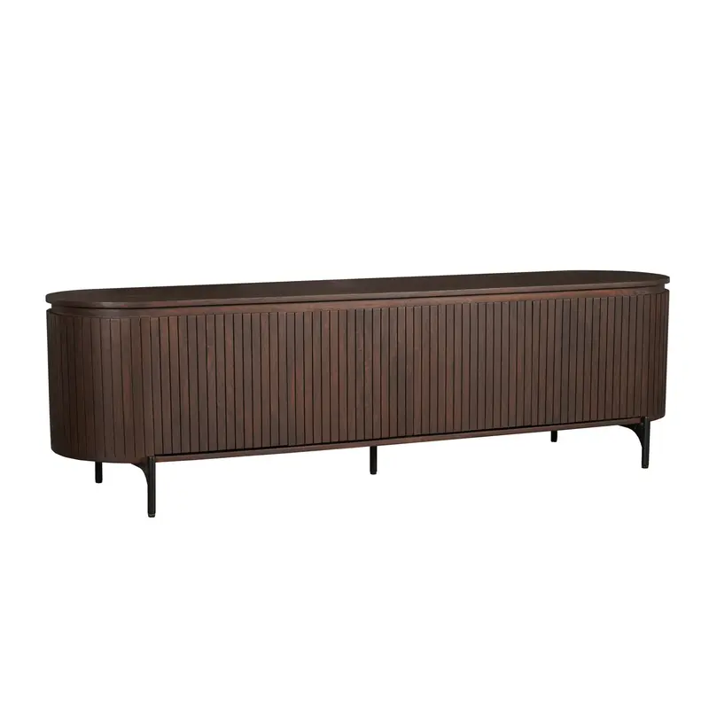 Tv Meubel Solana Mangohout Bruin 210cm Starfurn