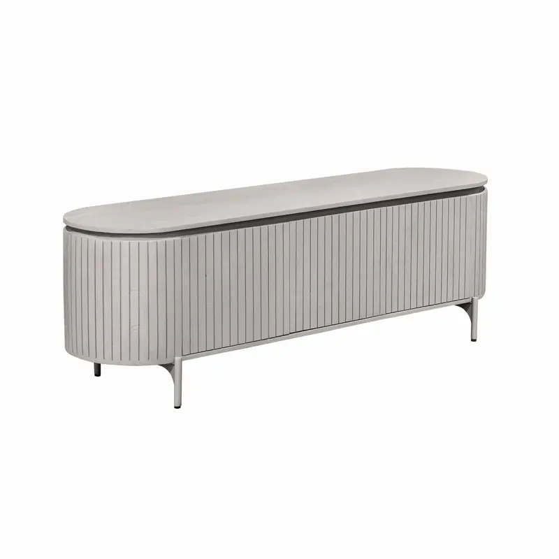 Tv Meubel Solana Mangohout Taupe 165cm Starfurn