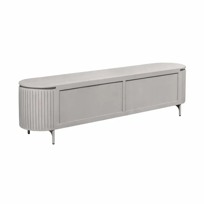 Tv Meubel Solana Mangohout Taupe 210cm Starfurn