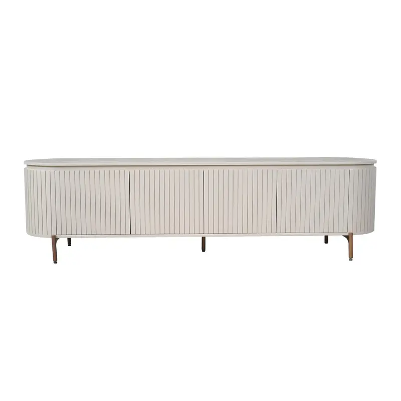 Tv Meubel Solana Mangohout Zand 210cm Starfurn