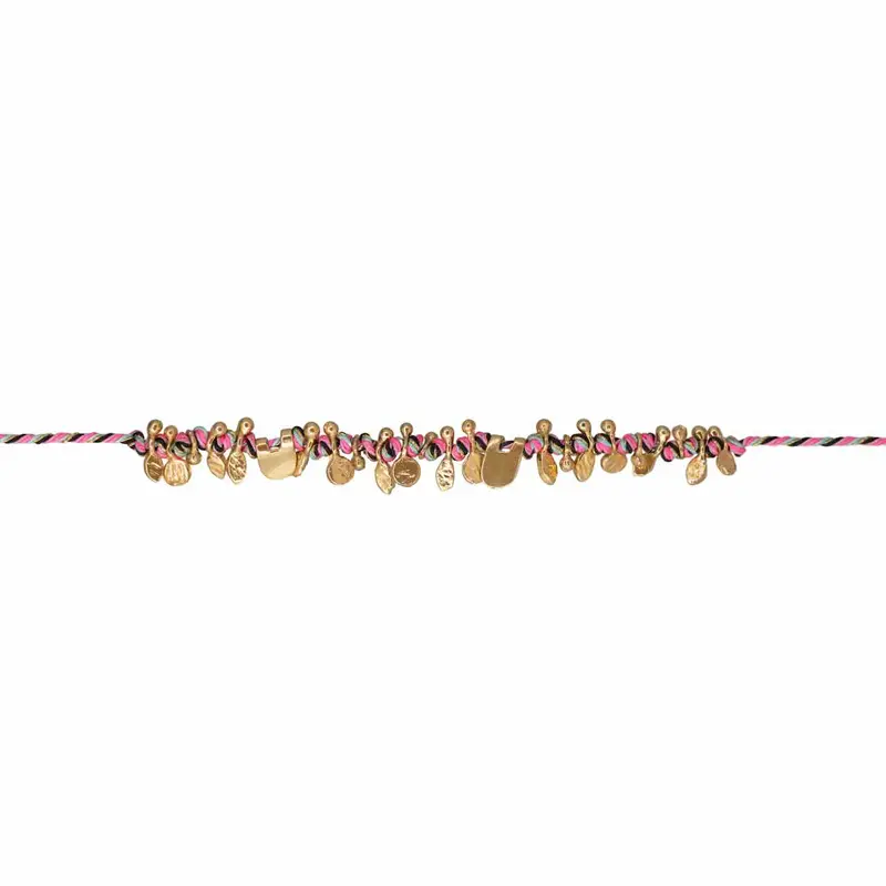 une a une armband tara rose fluor