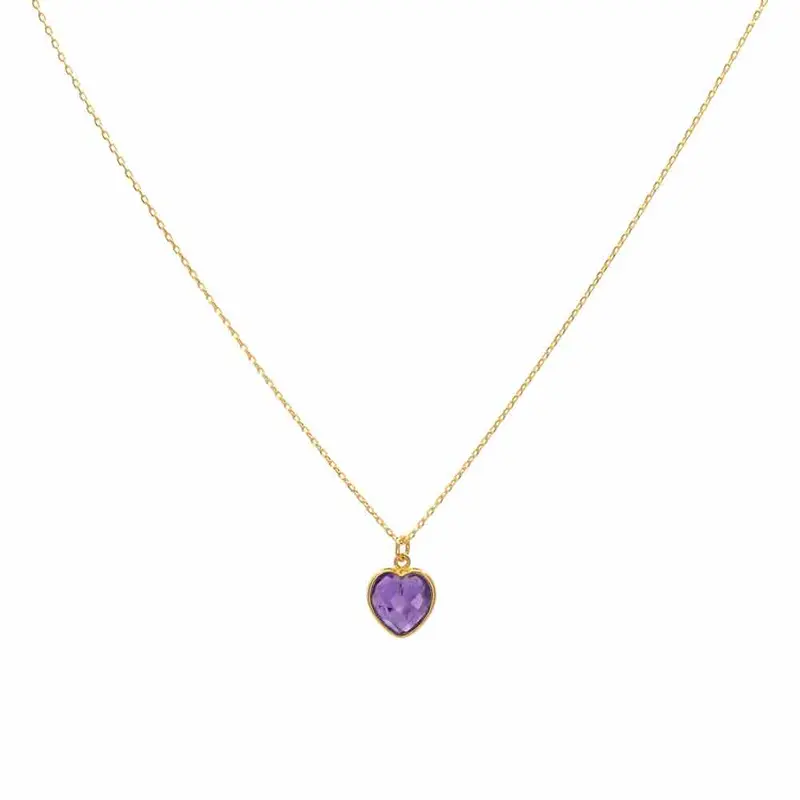 Une a Une ketting Amor Amethyste