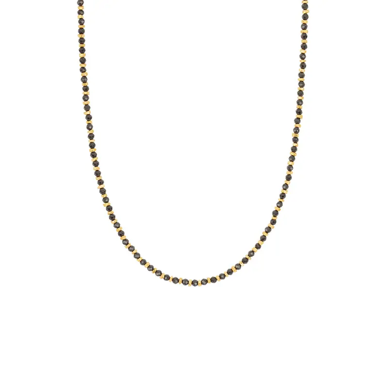 une a une ketting jaipur noir