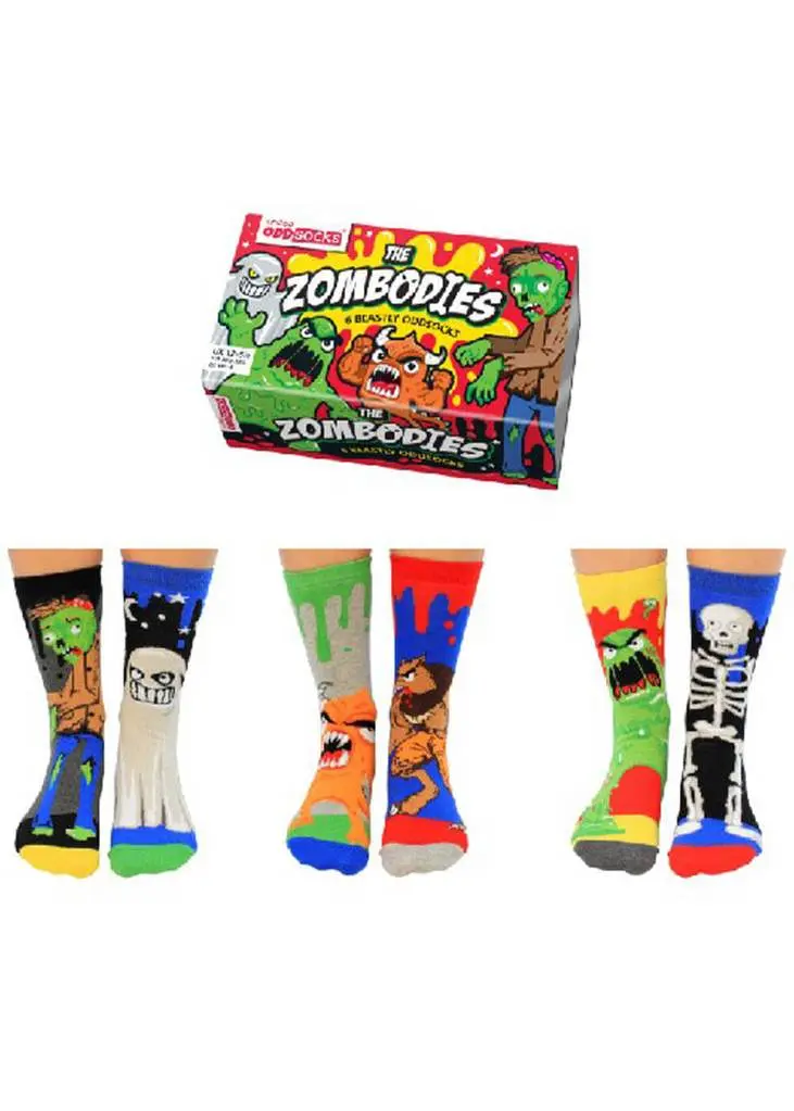 United Odd Socks 6 Women's Socks Zombie Zombodies