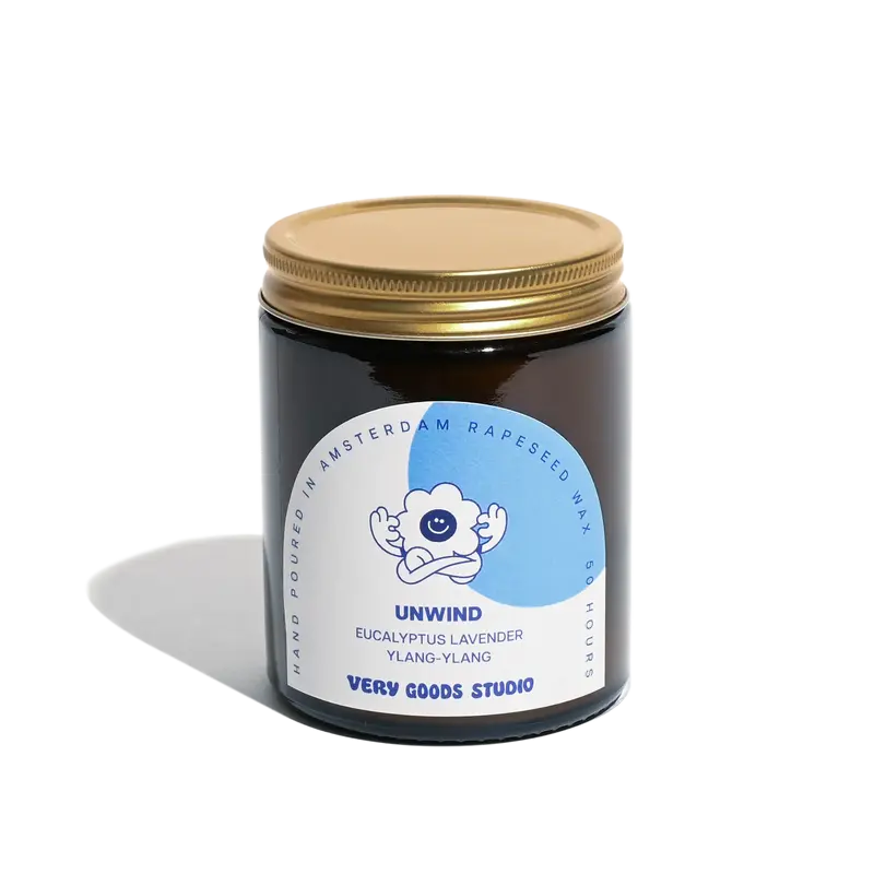 UNWIND - Rapeseed Candle Mid Size