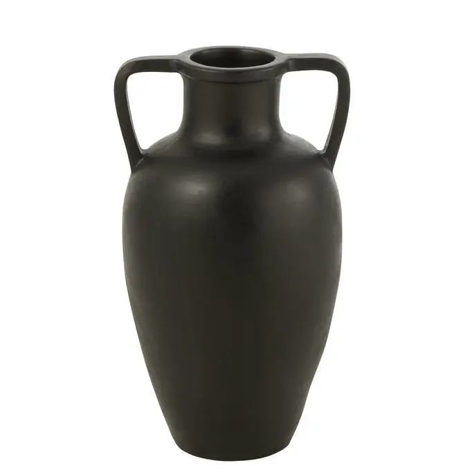 Vaas 2 Armen Terracotta Zwart Small J-Line