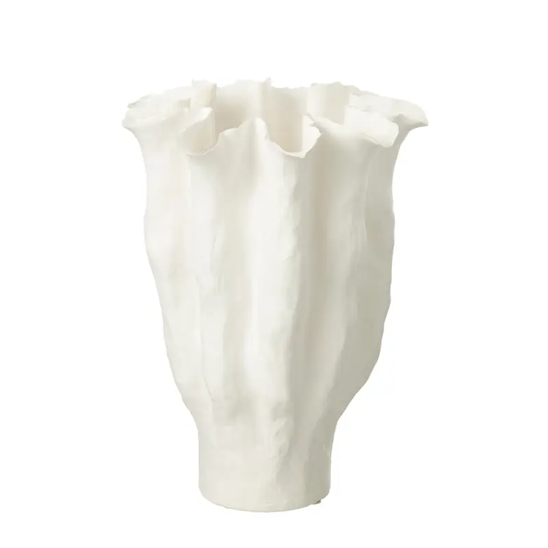 Vaas Calyx Keramiek Wit Large J-Line