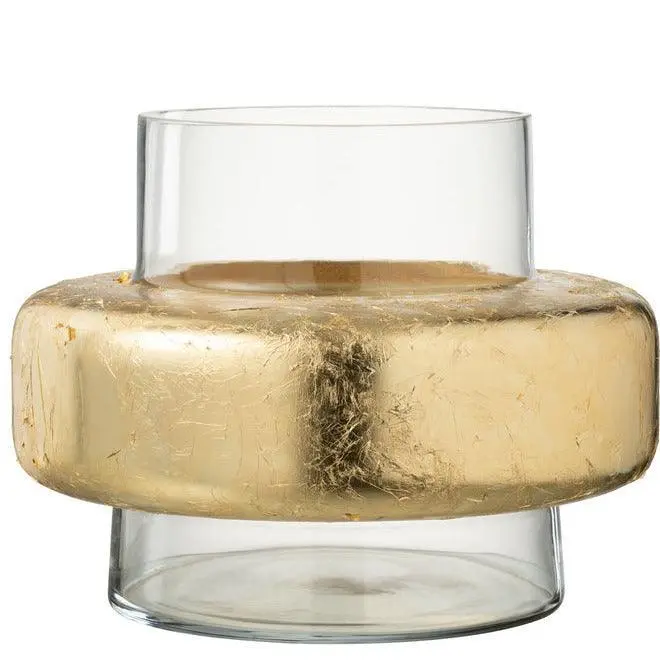 Vaas Cylinder Ring Glas Transparant