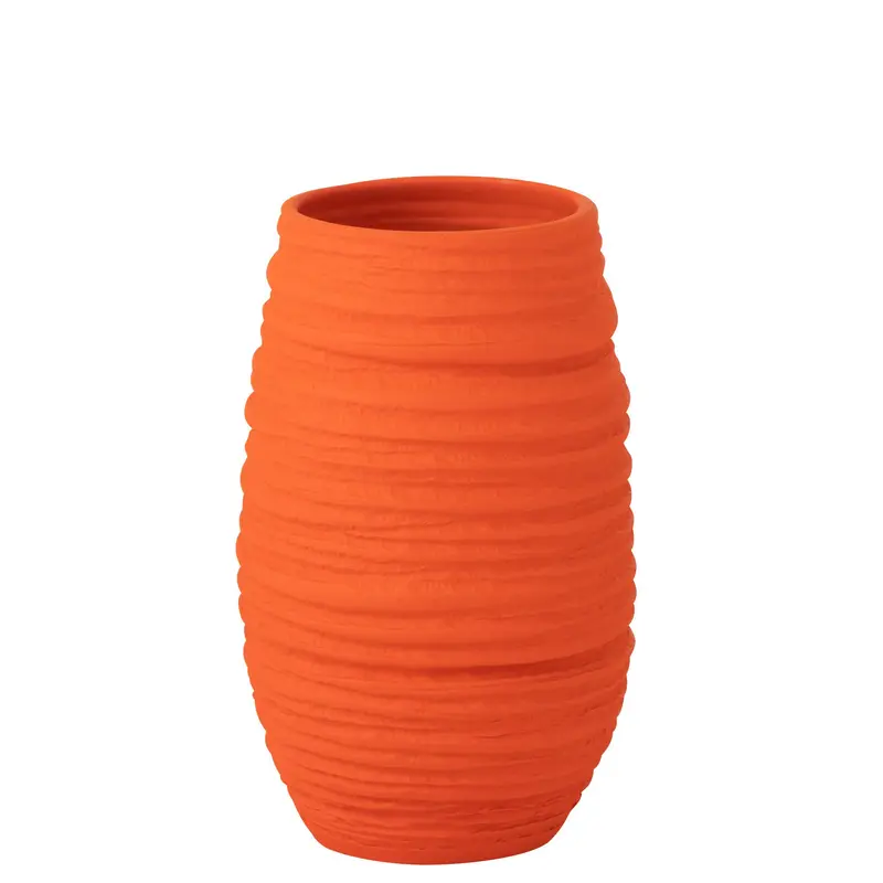 Vaas Fiesta Keramiek Oranje Large J-Line