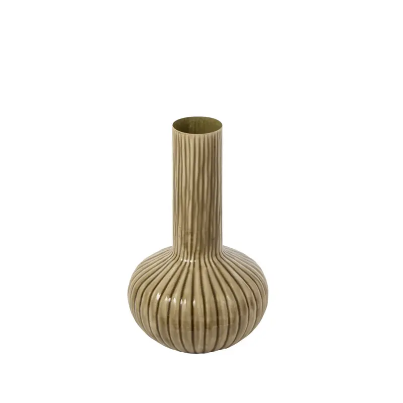 Vaas Ijzer Olijfgroen Small J-Line