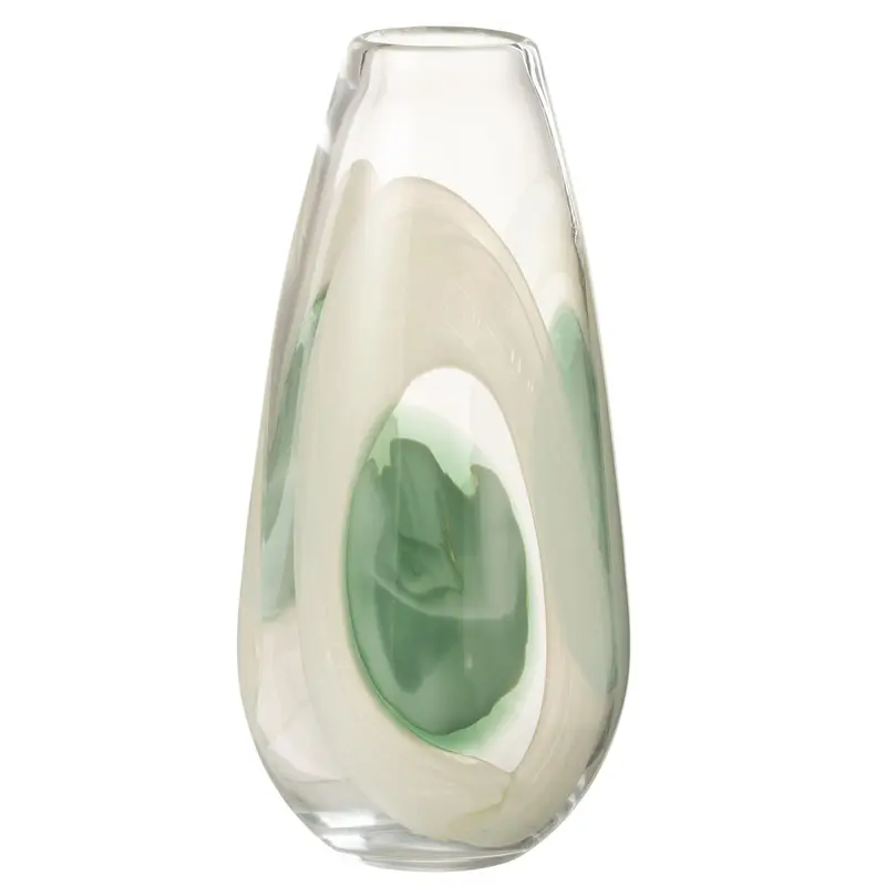 Vaas Livy Glas Groen/Wit/Transparant Large J-Line
