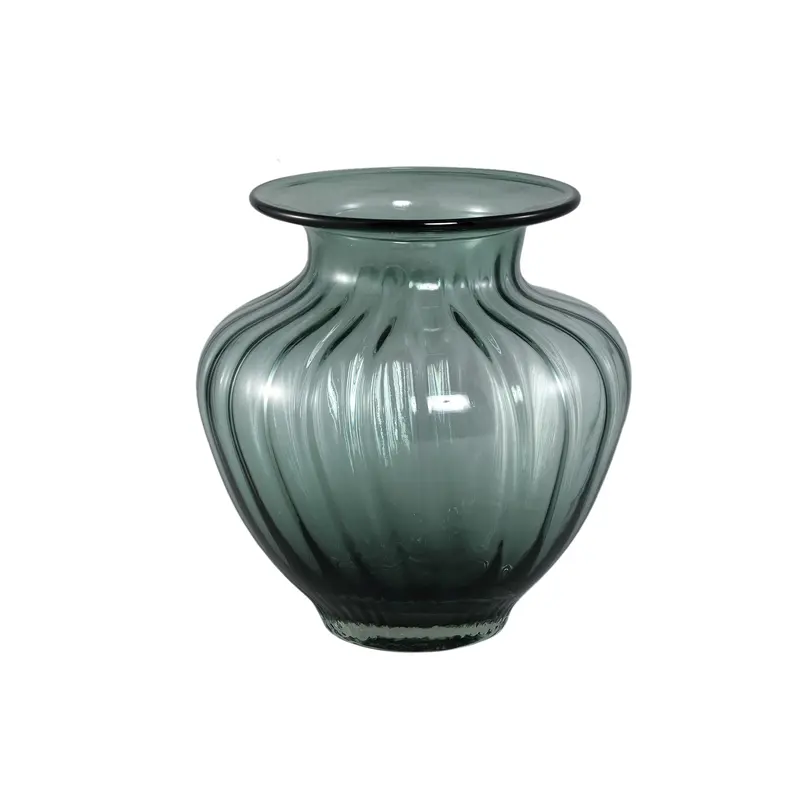 Vaas Marlisha Teal Glas Groot Rond PTMD