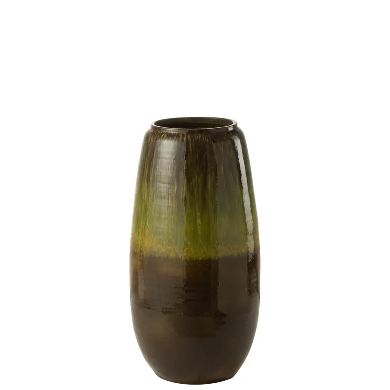 Vaas Olijf Terracotta Groen Small J-Line