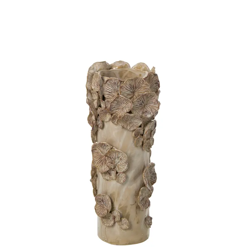 Vaas Paddenstoelen Keramiekj Ecru Beige Small J-Line