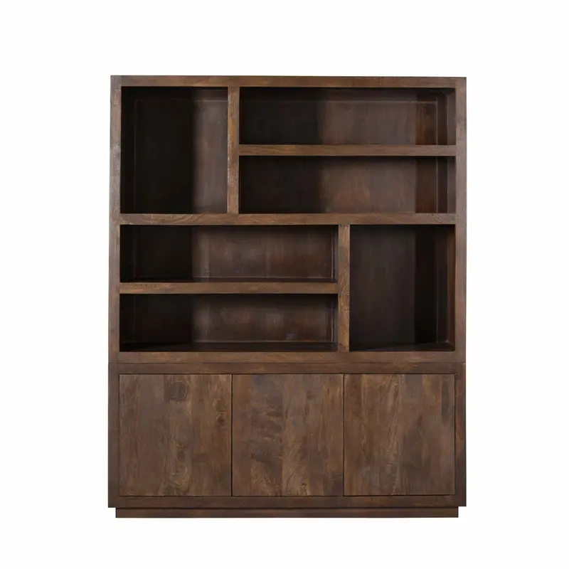 Vakkenkast Brussel Mangohout Bruin 160cm Starfurn