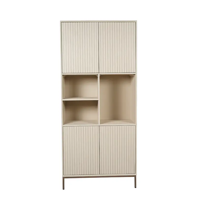 Vakkenkast Madison Mangohout Zand 90cm Starfurn