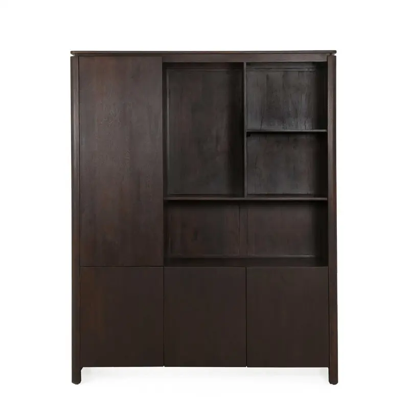 Vakkenkast XL Dallas Mangohout Bruin 160cm Starfurn