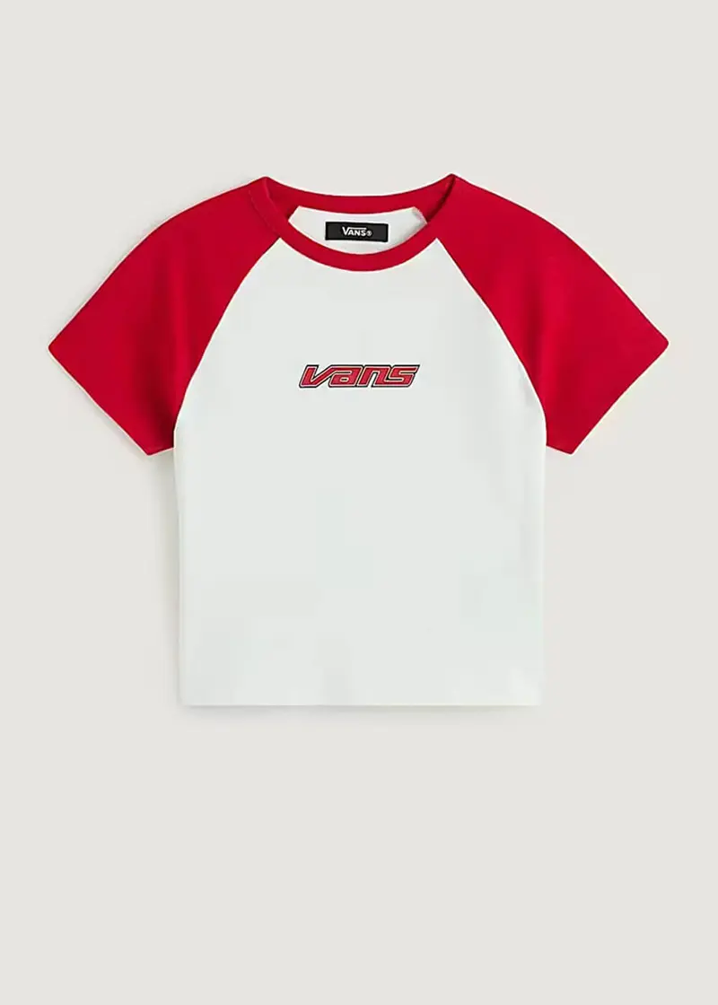 Vans Clare Baby Tee Racing Red