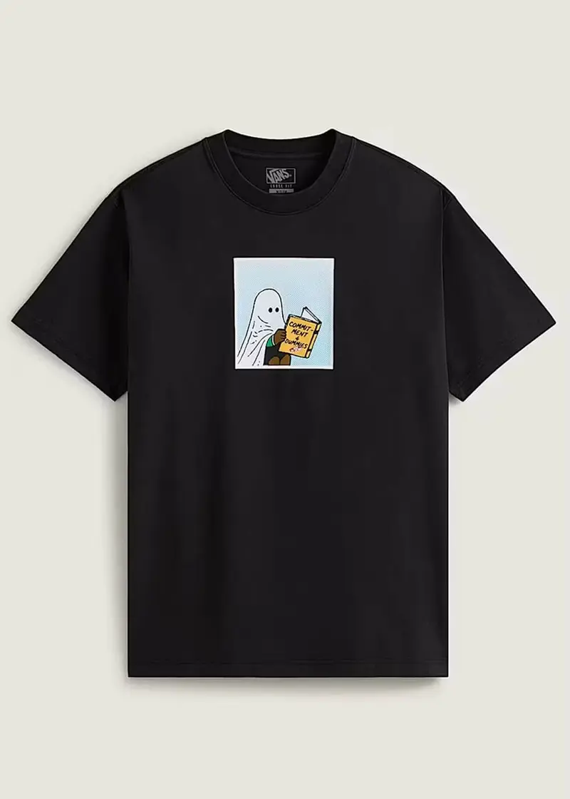 Vans Men's Commitment 4 Dummies T-Shirt Black