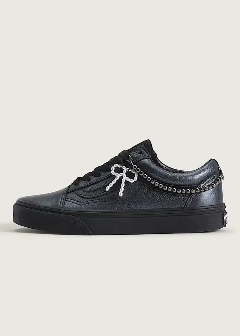 Vans Old Skool Metallic Blackout Shoes Black