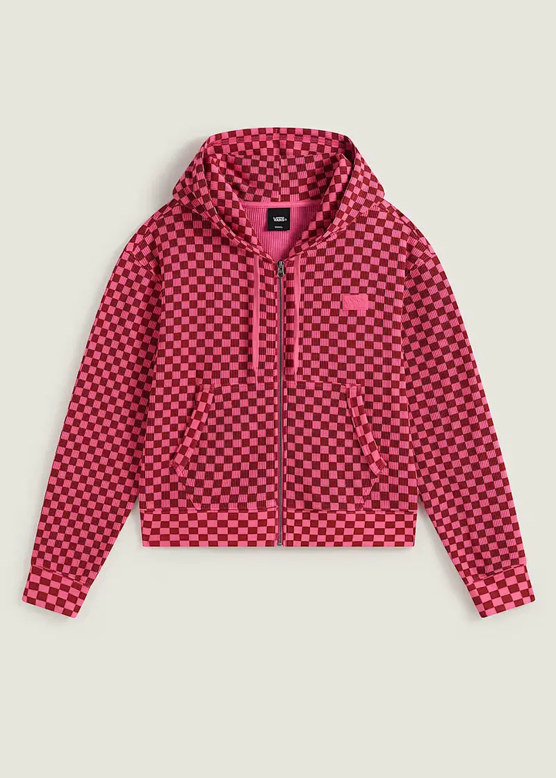 Vans Women's Pierce Shrunken Hoodie Jacket Pink