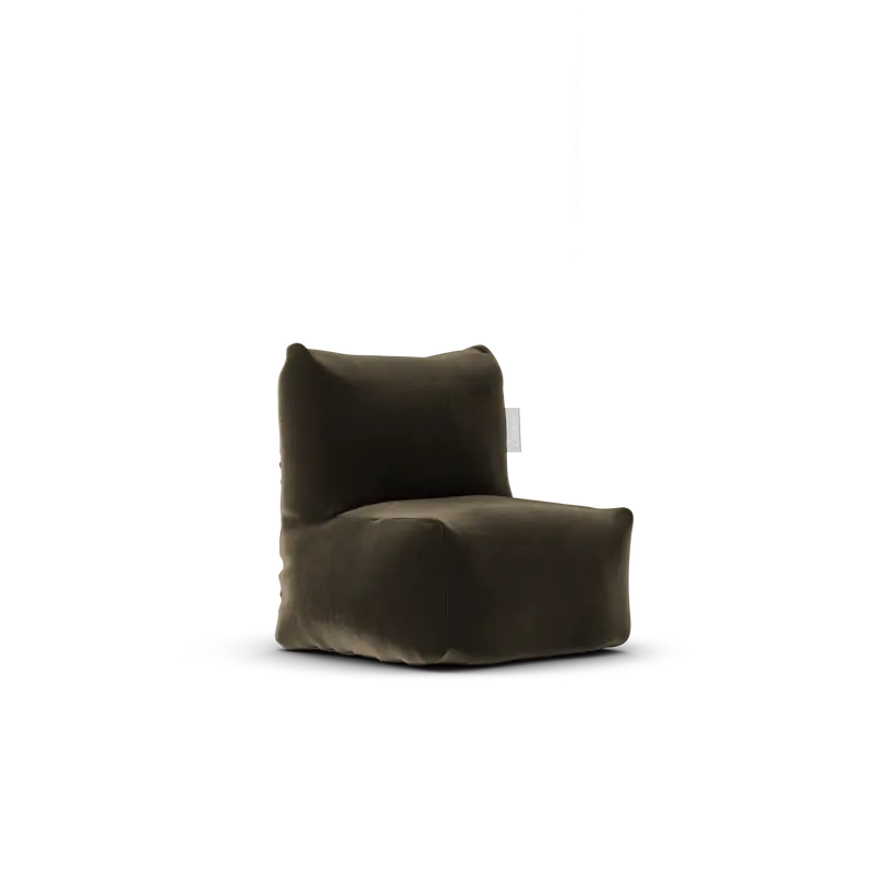 Velvet Kid Lounge Taupe - Laui Lounge