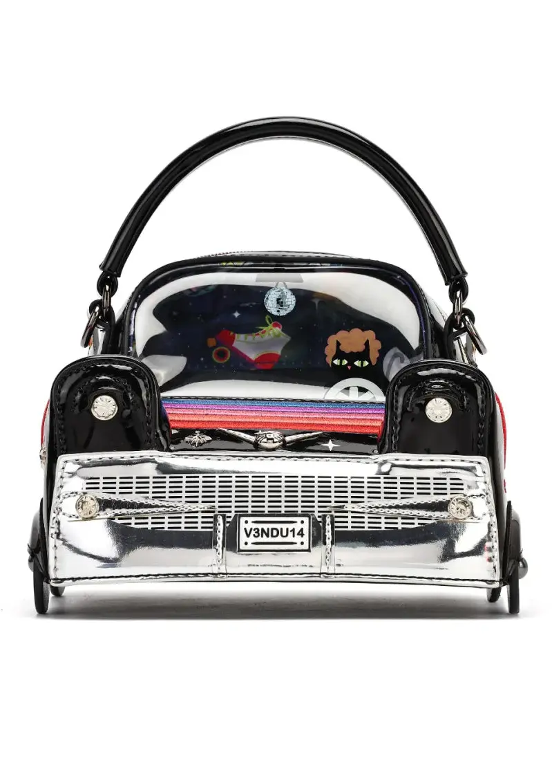 Vendula London Caturday Night Fever Cattilac Handbag