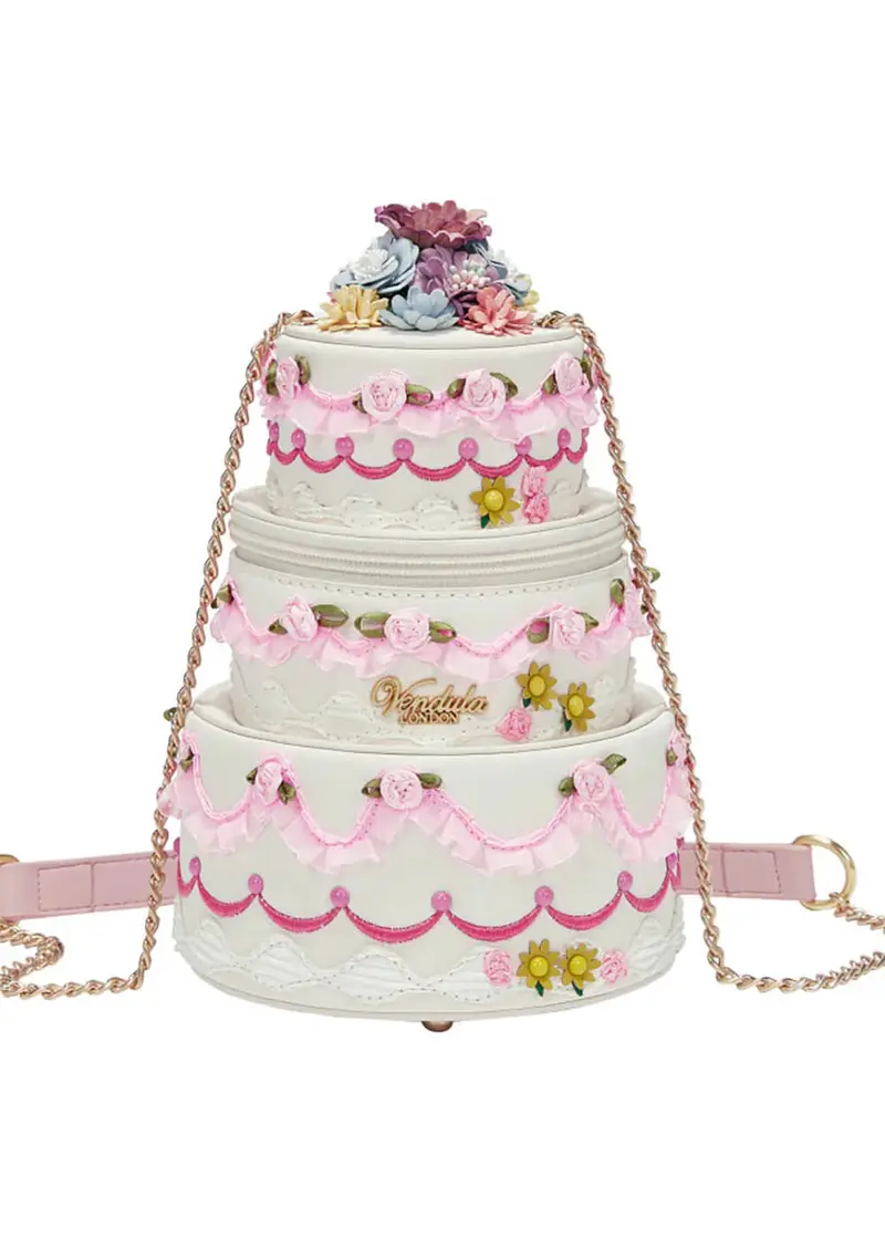 Vendula London Posies and Patisseries Cake Shoulder Bag