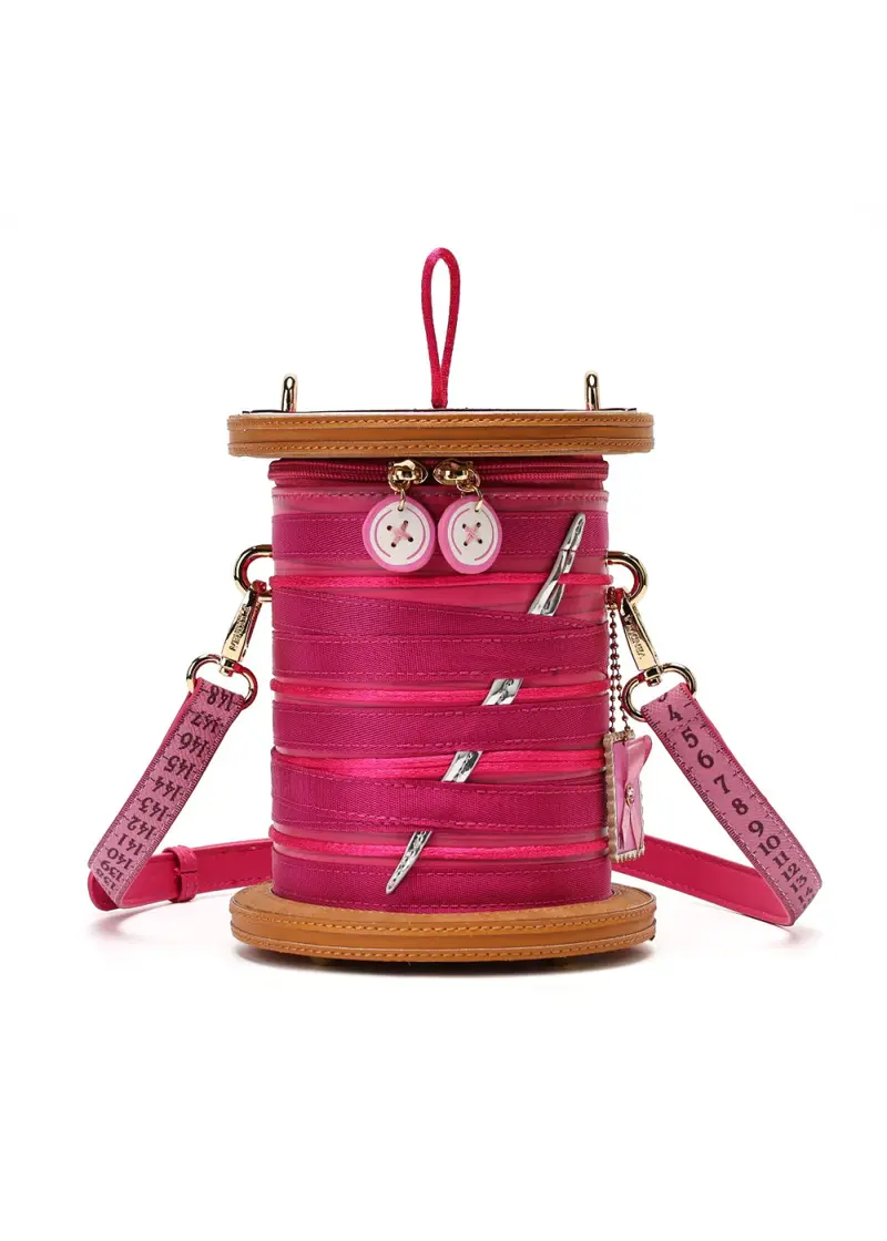 Vendula London Sewing Box Scrapbook Cotton Reel Shoulder Bag