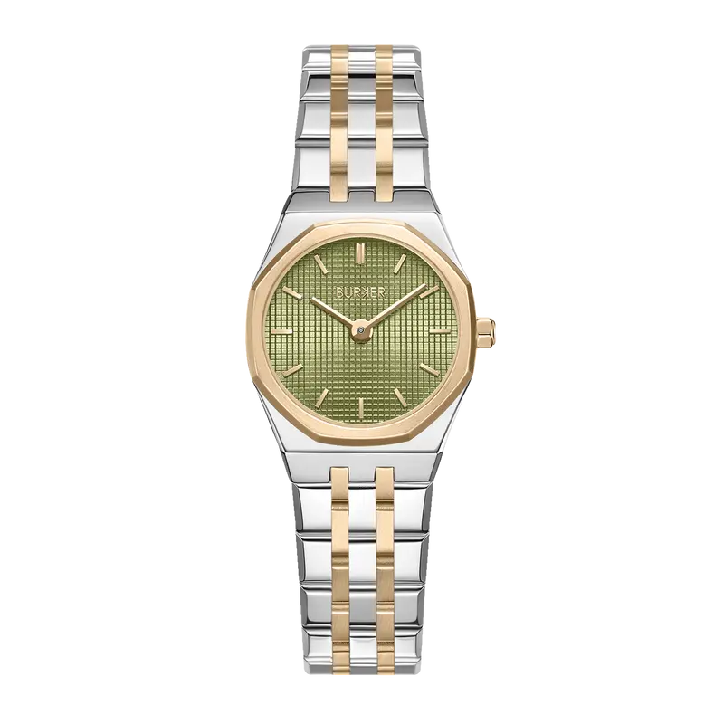 Victoria Gold Silver Olive Green