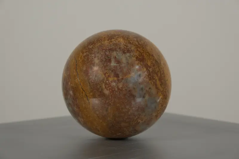 Vintage Natural Marble Sphere