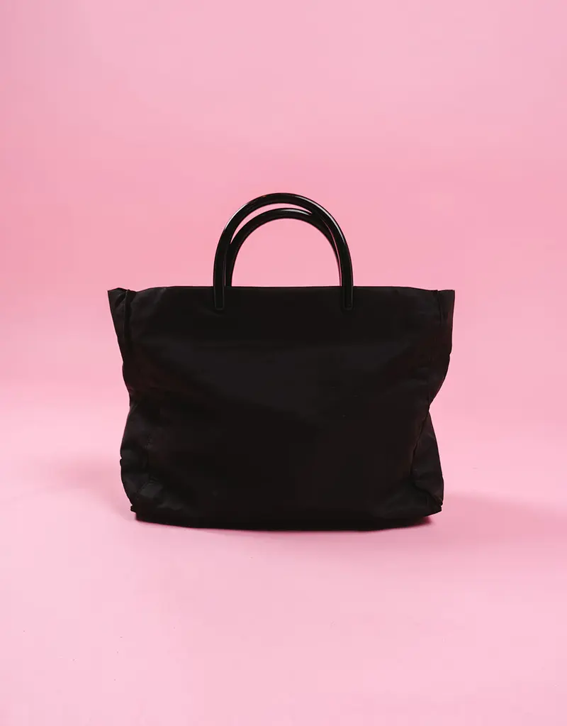 Vintage Prada nylon tote bag