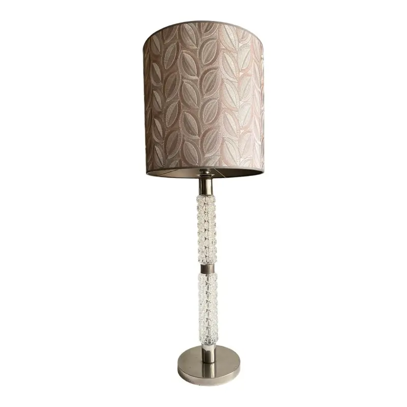 Vintage Richard Essig tafellamp/ vloerlamp met nieuwe kap, Duitsland 1960s