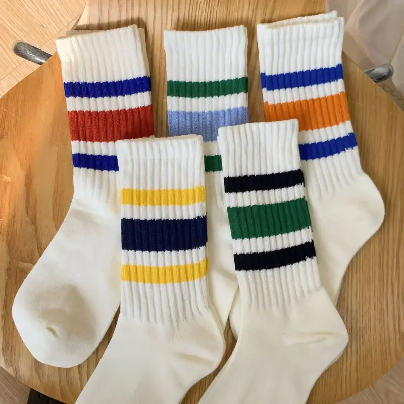 Vintage Style Stripe Socks