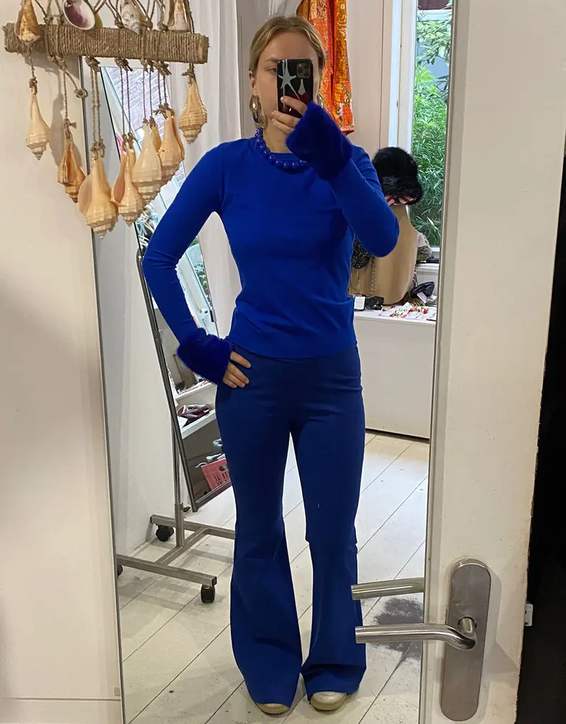 Viscose knitted longsleeve