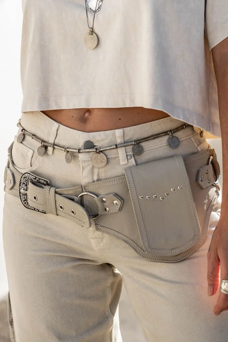 Viva Bags Belt MAN12609BE Beige