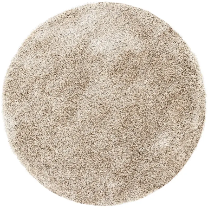 Vloerkleed Crown Polyester Beige Rond 250cm MUST Living