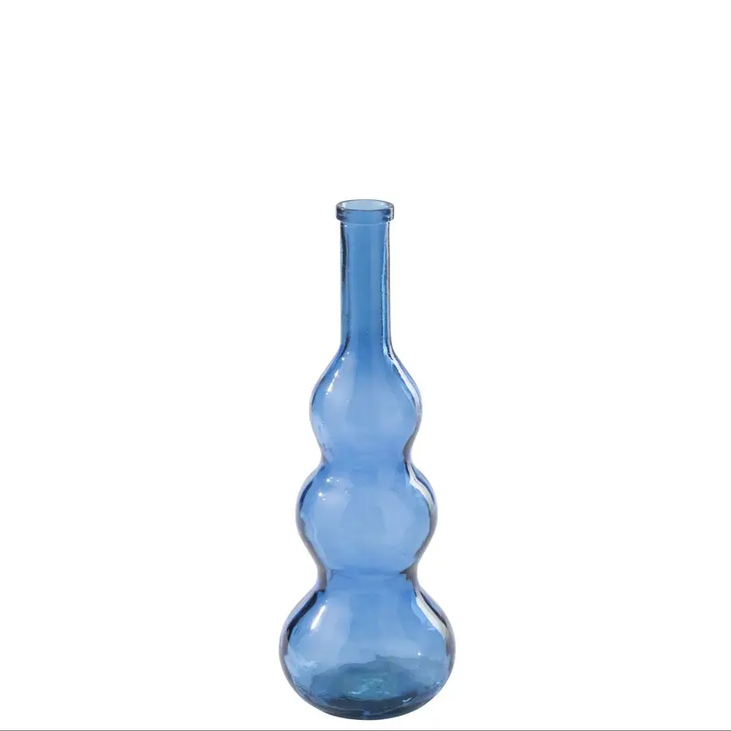 Vloervaas Glas Blauw J-Line