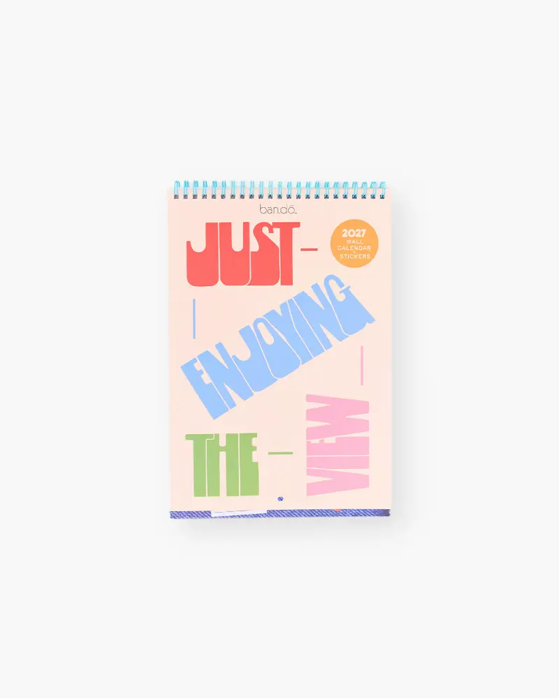 Wall Calendar 2027 - Just Enjoying The View