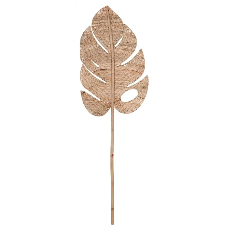 Wandblad Perzik Rotan Naturel Large 185cm MUST Living