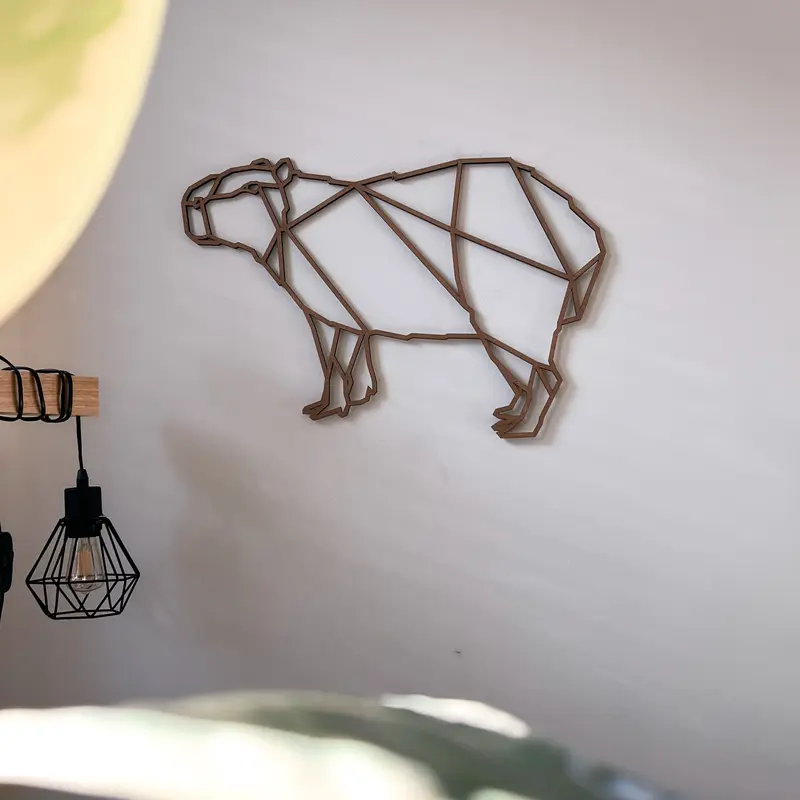 Wanddecoratie - Capibara