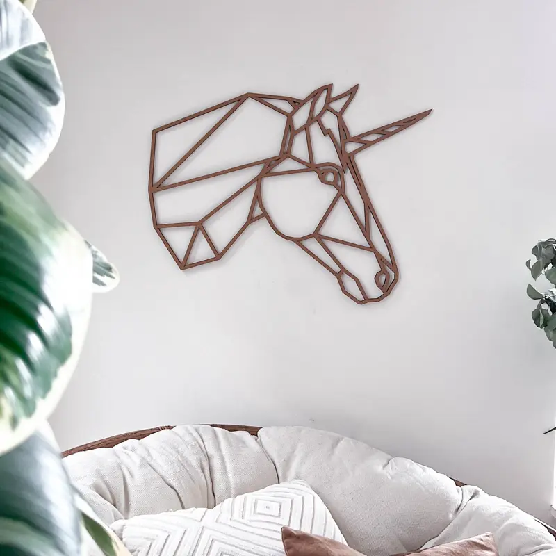 Wanddecoratie - Eenhoorn
