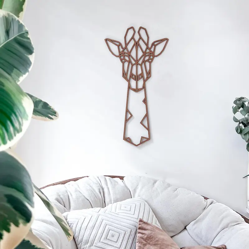 Wanddecoratie - Giraf