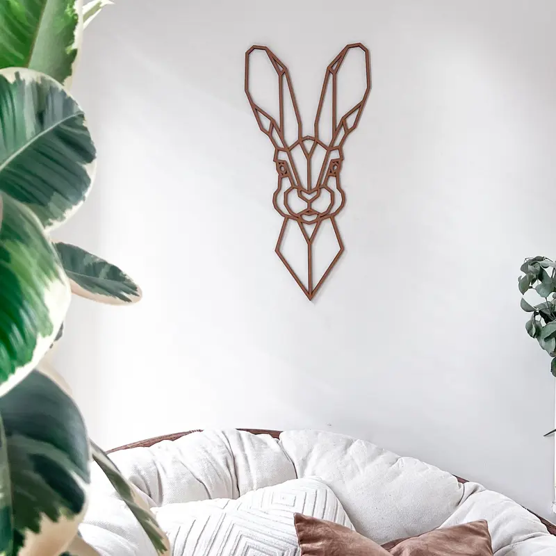 Wanddecoratie - Haas